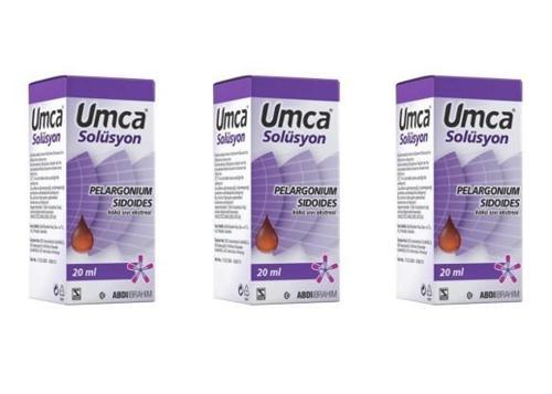 Umca Solüsyon Damla 20 ml 3'lü