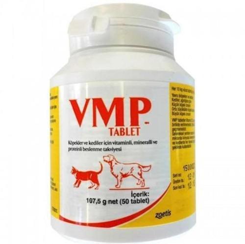 VMP Kedi ve Köpek Vitamin Mineral Protein Komplexi 50 Tablet