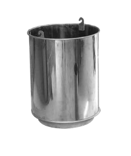 ÇELİK SOBA KOVASI 38X29CM 0,60MM ALTTAN DELİKLİ