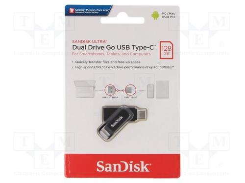 SDDDC3-128G-G46 128 GB Ultra Dual Drive OTG M 3.0 USB 3.0 Flash Bellek