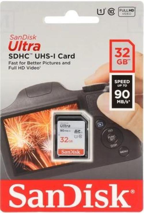 SDSDUN4-032G-GN6IN 32 GB 90Mb/s Ultra XC-I SD Hafıza Kartı