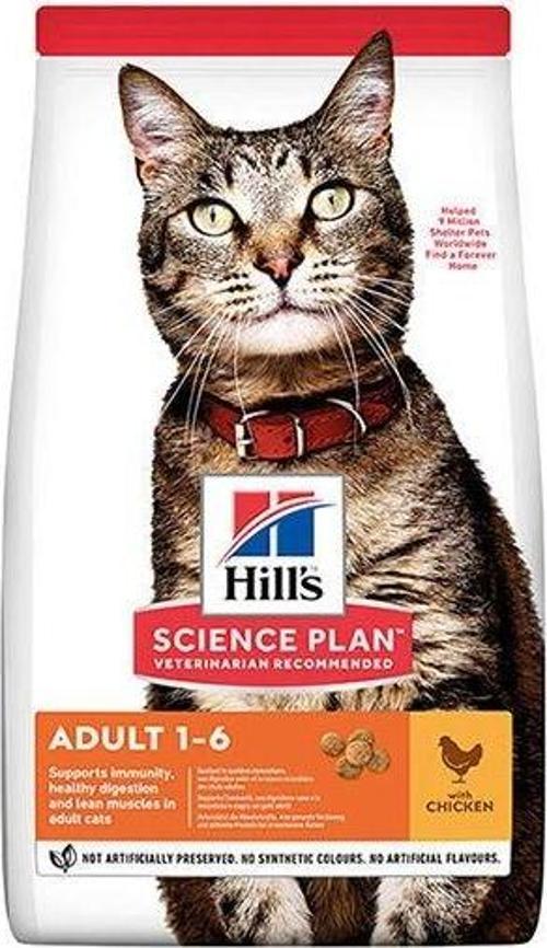 Hills Science Plan Tavuklu Yetişkin Kedi Maması 15Kg