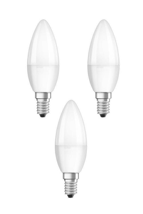 6W Led Mum Ampul Sarı Işık 3000K 3 Adet - E14