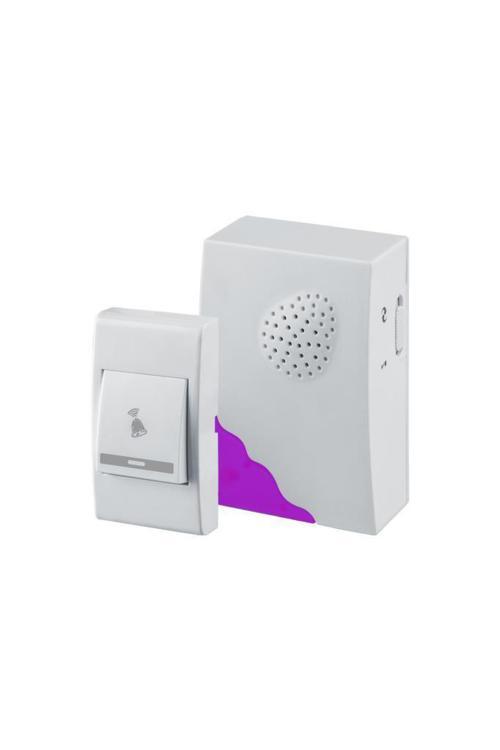 Pilli Uzaktan Kumandalı Zil Seti - Kablosuz Kapı Zili Wireless 36 Melodi