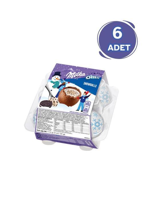 Oreolu Yılbaşı Yumurtası 112G (4 x 28G)- 6 Adet