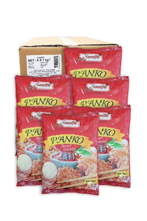 Panko Japon Ekmek Kırıntısı Bread Crumbs 1 Kg 6 Adet