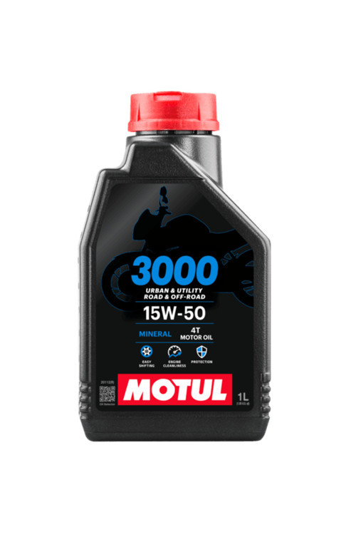 3000 15W-50 4T Motosiklet Motor Yağı 1 Lt