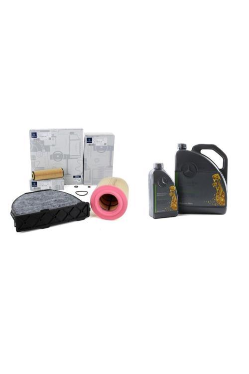Mercedes W204 Kasa C180 Kompressor Periyodik Filtre Bakım Seti Motor Yağı