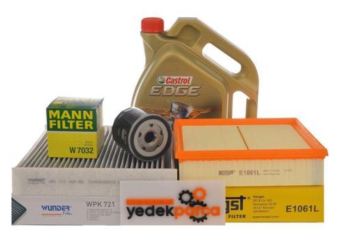 Mercedes W176 Kasa A180 Cdi / D Periyodik Bakım Filtre Seti   Yağ