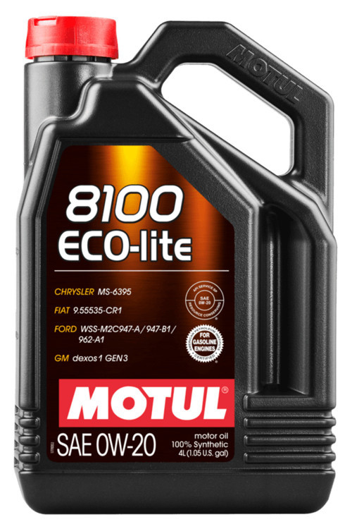 8100 Eco-Lıte 0W-20 4 Lt Motor Yağı