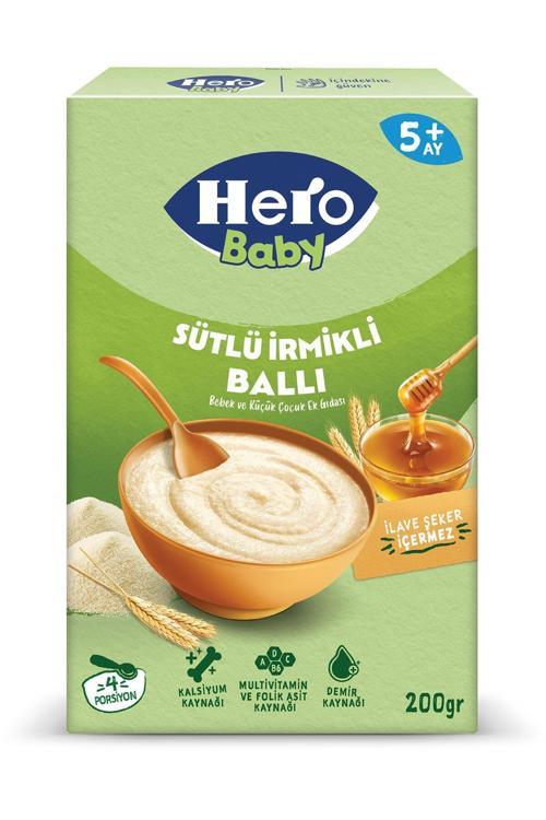 Sütlü İrmikli Ballı Kaşık Mama 200g