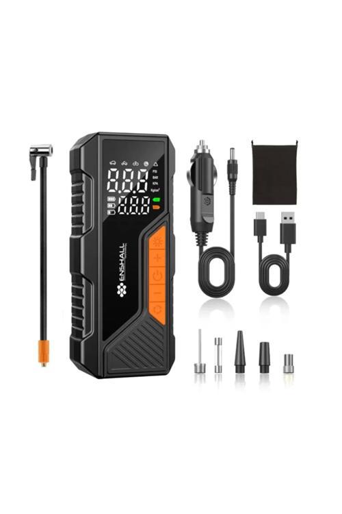 022-RC4076 Şarjlı Dijital Hava Kompresörü