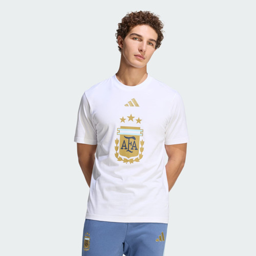 FIFA World Cup 26 Arjantin DNA Graphic Tişört JZ6299 Beyaz
