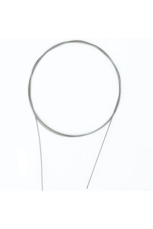 Paslanmaz Krom Çelik Halat 7X7 1Mm 20 Metre