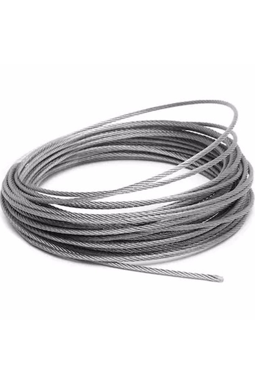 Çelik Halat Galvaniz 6Mm 10 Metre