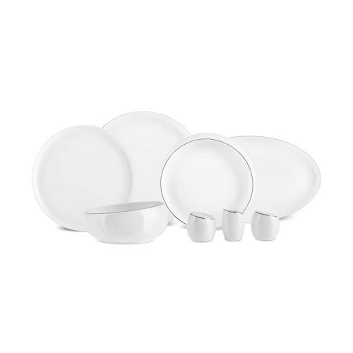 Stream Bone Astro 53 Parça 12 Kişilik Yemek Takımı Gold