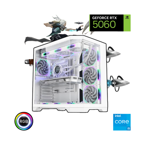 intel i5 14400f 16GB 500Gb SSD RTX 5060 Oyuncu Bilgisayarı