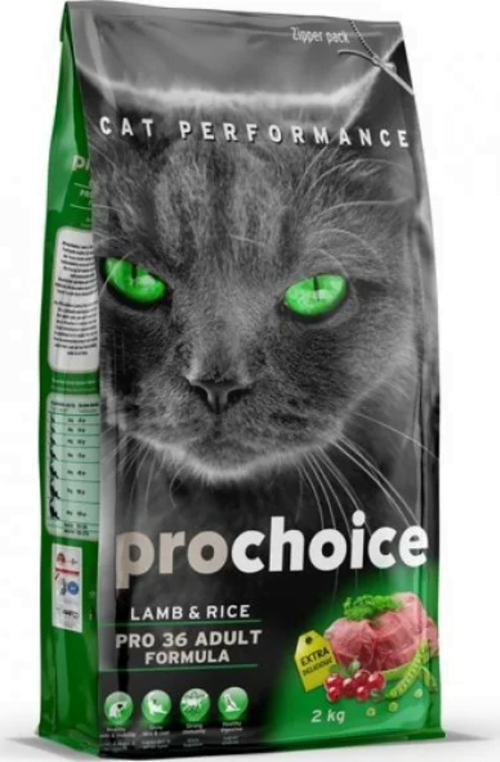 Pro 36 Kuzu Etli Yetişkin Kedi Maması 2 kg