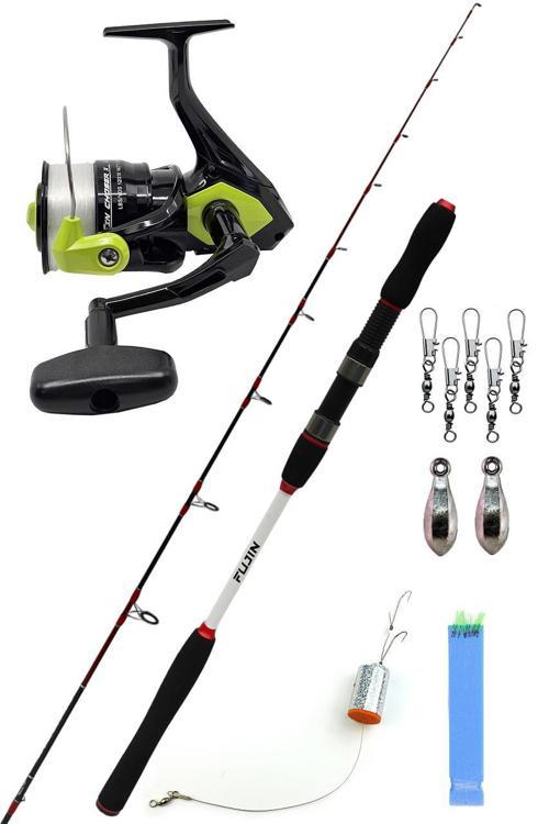 Okuma Fin Chaser X FNX-60 Fujin DeepKing 40-140 Gr Bot Tekne Olta Takımı Seti 