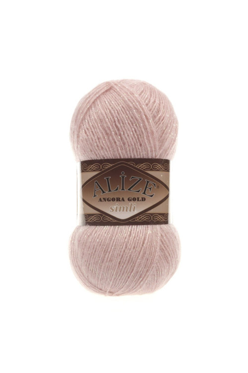 Angora Gold Simli El Örgü Ipi 161