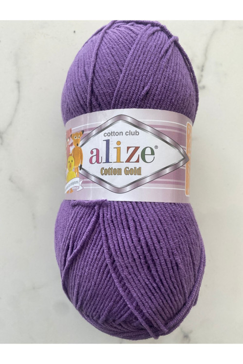 Cotton Gold 44 Mor Amigurumi Ipi Cg44, One Size