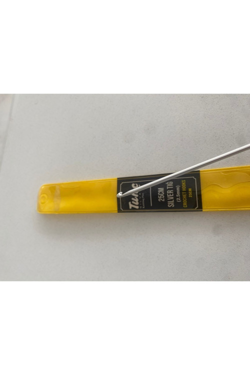 Silver 25 Cm Tığ 2.5 Mm Tunus Tığı