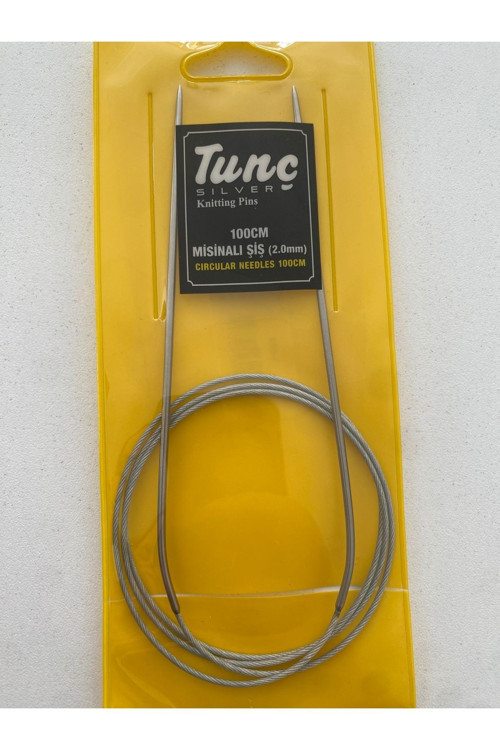 Silver Misinalı Şiş 100 Cm 2,0 Mm