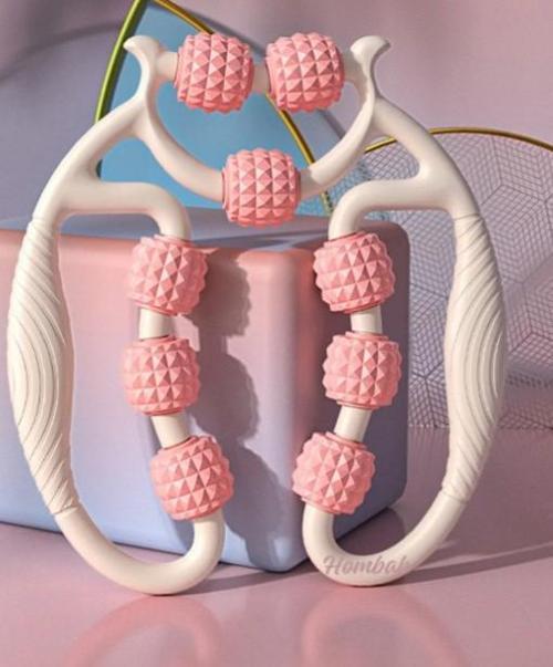 Nessiworld Selülit Masaj Aleti 9 Tekerlekli Lenf Drenaj Rulosu