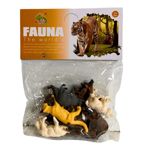 Nessiworld Pvc Pakette Onlu Küçük Vahşi Hayvanlar