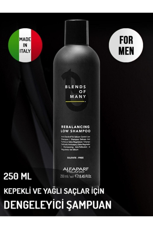 Blends Of Many Erkekler Için Kepekli Ve Yağlı Saçlara Özel Dengeleyici Şampuan 250 Ml