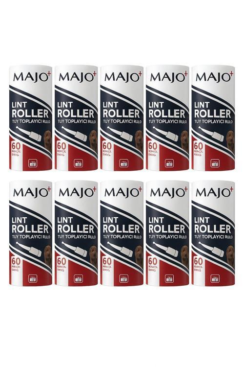 Tüy Toplayıcı 10 Yedek Rulo 10cm 60 Yaprak 10*60=600 Yaprak