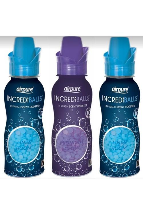 3 Lü Karma Avantaj Mavi Zambak Özü + Lavanta Çiçeği Özü Çamaşır Parfümü 128 Gr X 3