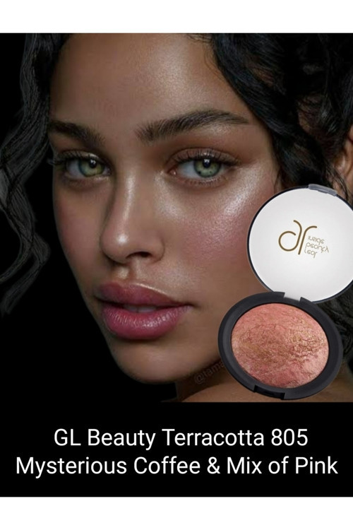 The Original Terracotta Allık 805 Mysterious Coffee & Mix Of Pink