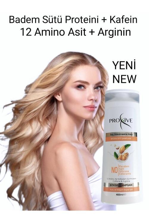 Çabuk Kırılan Cansız Saçlar İçin Onarıcı Dökülme Önleyici Badem Sütü Şampuanı 400 Ml