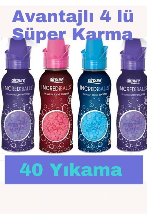 Çamaşır Parfümü 4 ’Lü Süper Karma Avantaj