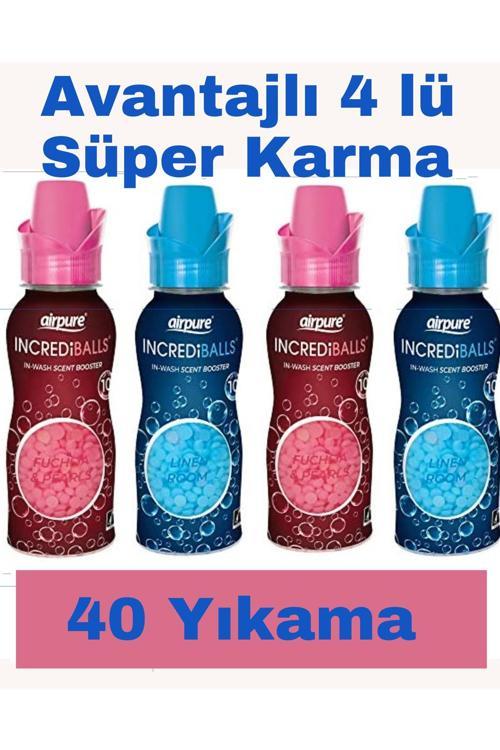 Çamaşır Parfümü 4 ’Lü Süper Karma Avantaj