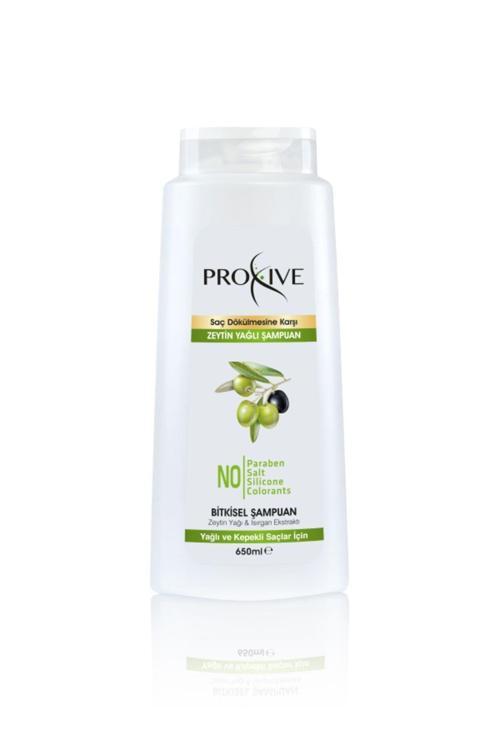 Tuzsuz Parabensiz Silikonsuz Boyasız Kepek Ve Kaşıntı Önleyici Bitkisel Zeytinyağlı Şampuan 650 Ml