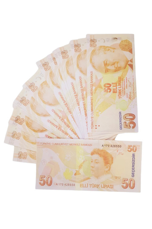 Düğün Parası 200 Adet Şaka Oyun Parası 50 Tl