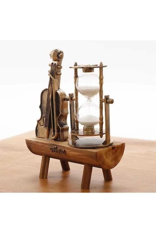 Keman Tasarımlı Kum Saati