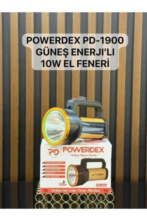 Pd-1900 1000 Lümen Led Şarjlı El Feneri