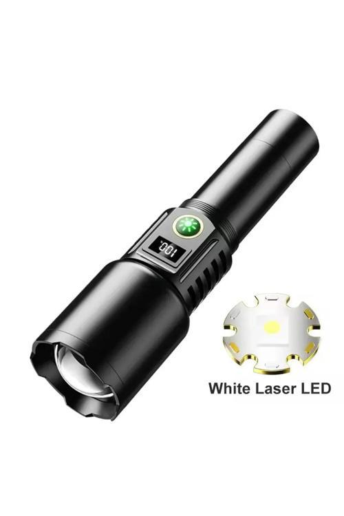 Or-2208-Tg 1000 Lümen Güçlü Led Ayarlanabilir Işıklı Şarjlı El Feneri