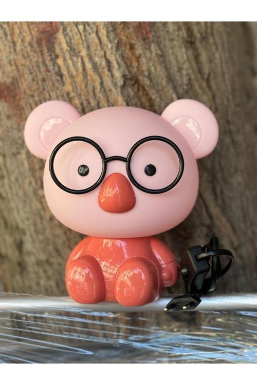 Koala Gece Lambası Ve Masa Lambası Pembe Renk 1 Adet