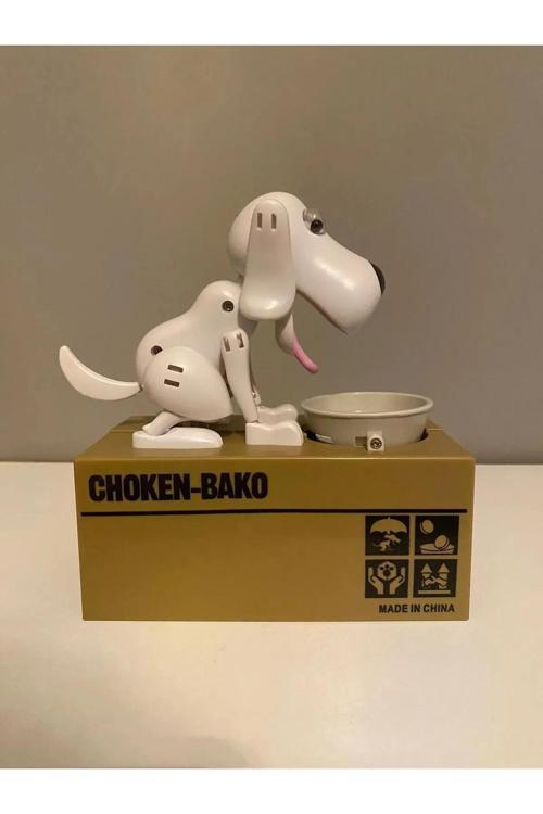 Para Yiyen Yeni Model Köpek Kumbara Eğlenceli Kumbara Pilli Köpek Kumbara Para Biriktirme