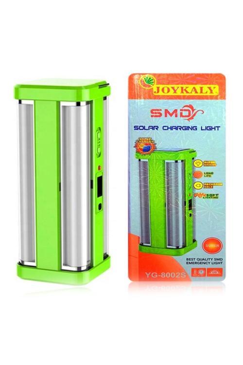 Güneş Enerjili Şarjlı Led Işık - Yeşil 1 Adet