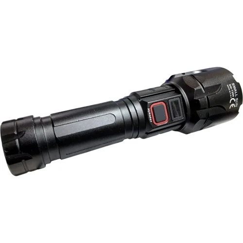 SM-T288 El Feneri - 80W Güçlü Işık - Lazer Etkili - Şarjlı ve Uzun Menzilli El Feneri