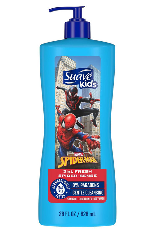 Kids Spider-Man 3’ü 1 Arada Şampuan Saç Kremi ve Duş Jeli 828ML