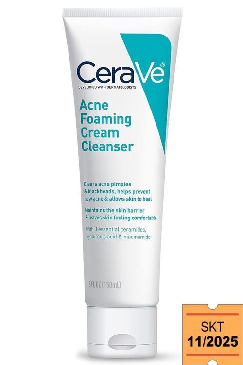 Akne Karşıtı Köpüren Krem Temizleyici 150ML SKT:11/2025