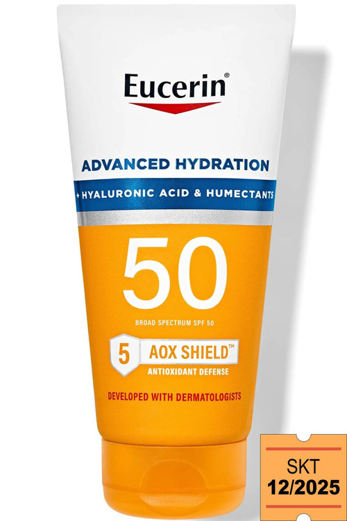 Hyaluronik Asit + Nemlendirici İçeren SPF50 Güneş Koruyucu Losyon 150ML SKT:12/2025