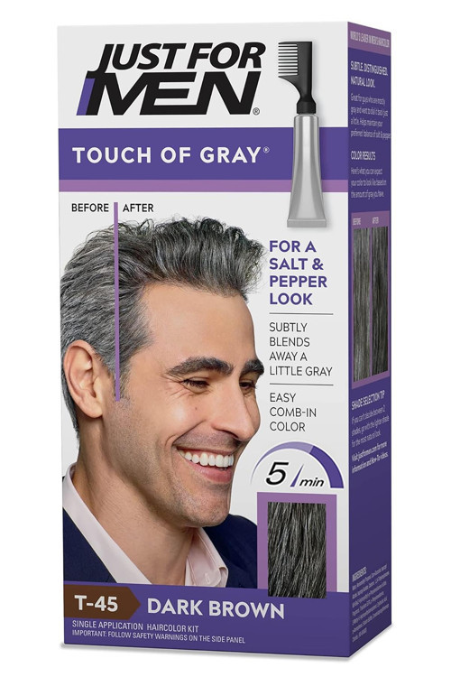 Touch Of Gray Saç Boyası T45-Koyu Kahve