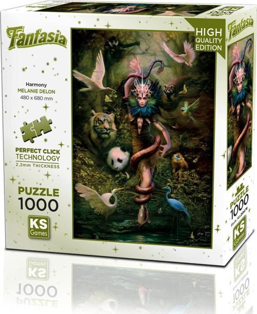 Puzzle 1000 Parça Melanie Delon Harmony